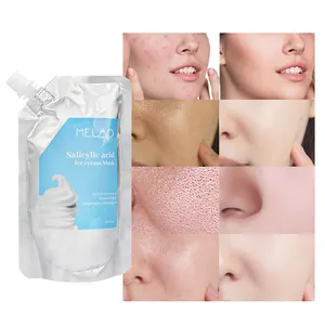 OEM Private Label Repairing Soothing Anti Acne Salicylic Acid Cleansing Ice Cream Facial Mask for face care