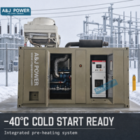 Groupe électrogène au gaz Weichai 6M33 400KW, générateur d'énergie au gaz naturel Baudouin 6M33D450E310NG pour usine