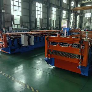 Shock Resistant Roof Panel Roll Forming Machinery for Workshop Renovation with Thickened Middle Steel <b>Plate</b> - Product Image 3