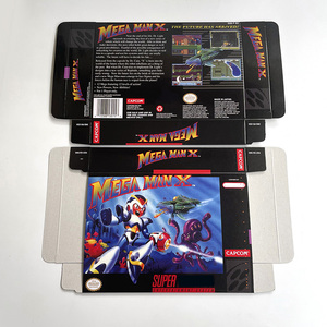 Pour <span class=keywords><strong>Mega</strong></span> <span class=keywords><strong>Man</strong></span> X (économie de batterie) cartouche de jeu 16bit pour Console de jeu vidéo SNES Version USA NTSC - Product Image 3