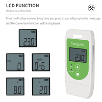 Tempu 04 Mini Digital Data Logger with USB Output Internal Temperature Sensor IP65-OEM Supported