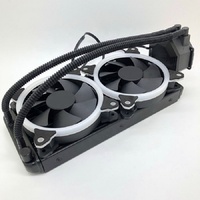 Système de refroidissement par eau pour processeur universel 120 240 mm 360 mm 775 115X 1700 2011 FM AM4 RGB, ventilateurs, pompe à eau, radiateur de refroidissement par air et liquide