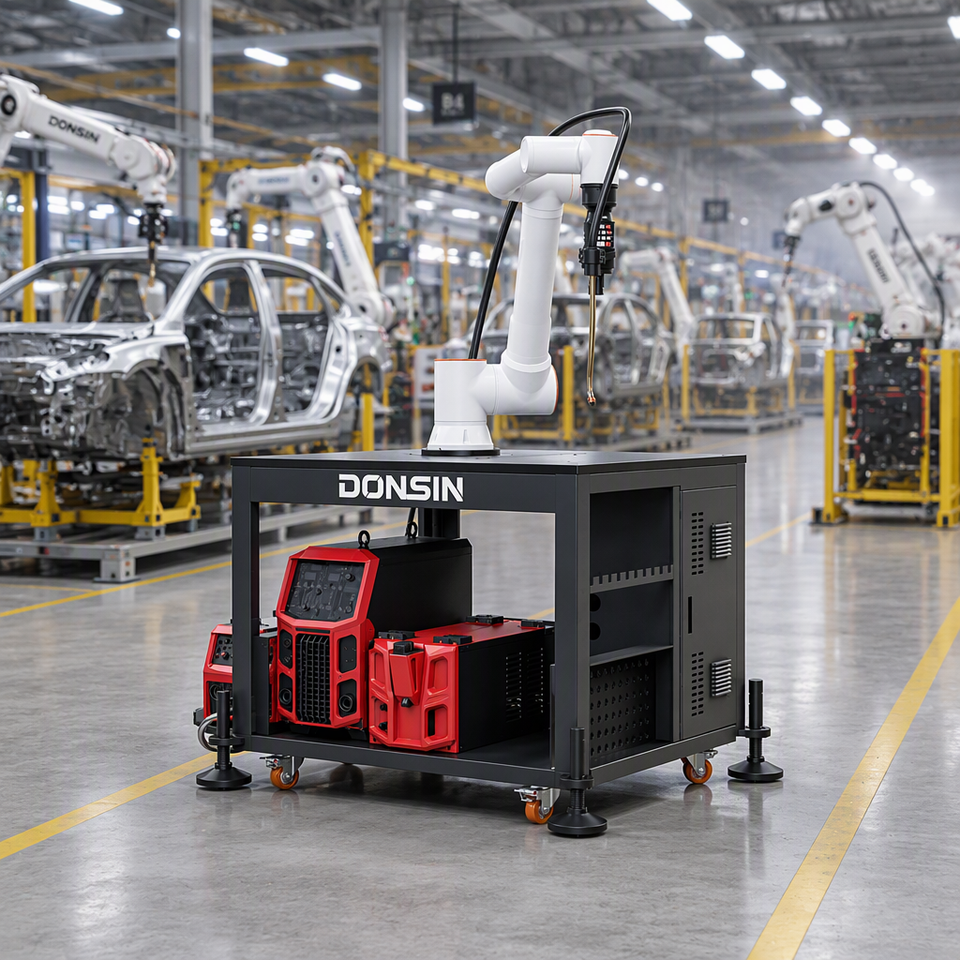 Collaborative Robot Welding Workstation 6 Axis Robot Arm Cobot MIG ...