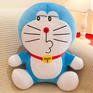 Boneco de Pelúcia <span class=keywords><strong>Doraemon</strong></span> de 50cm, Mistura de Cores, Criativo, Gato Gordo Dingdang, Super Macio, Enchimento de Algodão PP, Unissex - Product Image 5