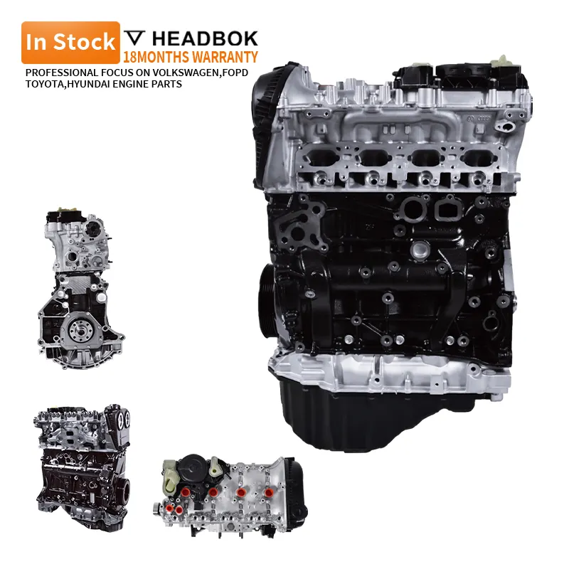 हेडबोक उच्च गुणवत्ता वाले ब्रांड नई मोटर ea888 लंबे ब्लॉक ea888 ऑटो स्पेयर पार्ट्स असेंबली कार इंजन के लिए