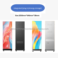 Affichage numérique haute luminosité et écran vidéo LED, support d'affichage LED, totem LED, écran d'affichage pour la publicité marketing