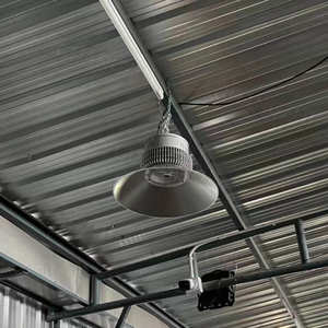 Lampe de chantier à LED <span class=keywords><strong>solaire</strong></span> B02Series, chapeau de pêcheur, éclairage intérieur, surface lisse, motif en écailles de poisson, réflecteur en aluminium, IP54, télécommande - Product Image 4