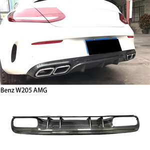 ดิฟฟิวเซอร์หลังคาร์บอนไฟเบอร์ทรง AMG สำหรับรถยนต์ C-Class W205 4 ประตู ปี 2015-2021 - Product Image 2