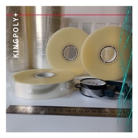 Film rétractable transparent souple thermoscellable, fabricant professionnel d'usine, rouleau de cellophane en plastique OPP Bopp, Chine