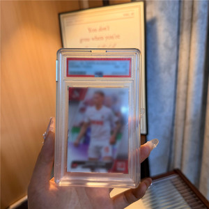 Estuche para Tarjetas con Marco Transparente de TPU y Parte Trasera de PC con Frente de Vidrio para Protección de Tarjetas Coleccionables <span class=keywords><strong>PSA</strong></span>/CGC 35PT - Product Image 1