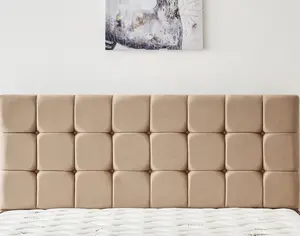 床头板床头套自然全景加垫面料专用床头板160厘米用于房间家具，酒店土耳其制造