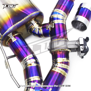 Sistema de Escape Personalizado de Titanio Catback con Tubo de Flujo Libre para X3M/X4M F97/F98 3.0T 2019-2023, Juego Completo de Tuning - Product Image 4