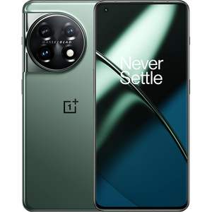 Smartphone Android OnePlus 11 5G, 16 Go de RAM + 256 Go, Vert Éternel, Batterie 5000 mAh, Charge Rapide 80W, 120Hz, Processeur Déca-Core, Sans Casque - Product Image 1