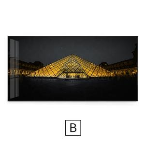 <span class=keywords><strong>Peinture</strong></span> murale abstraite en porcelaine en alliage d'aluminium diamant cristal pour <span class=keywords><strong>Louvre</strong></span> - Product Image 5