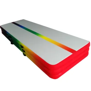 พิมพ์โลโก้ Rainbow Airtrack 6 M ยิมนาสติก Air TRACK สำหรับขาย