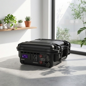 Estación de Energía Portátil Mini OEM de Onda Sinusoidal Pura, Negra, 220v 600w 1036wh, con Batería de Iones de Litio - Product Image 3