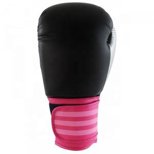Gants de boxe en cuir de haute qualité, logo personnalisé MMA, pour entraînement gymnastique, nom personnalisé - Product Image 1