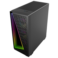 Boîtiers de PC Gamer Micro ATX/ATX/ITX Tours Verticales Table SPCC Verre Trempé Ventilateur RGB Refroidisseur Aluminium Micro Boîtier d'Ordinateur