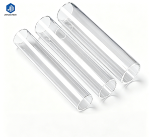 Tubo de Cuarzo Fundido de Alta Pureza Personalizado, Tubo de Vidrio Transparente para Soplado de Cilindros - Product Image 3