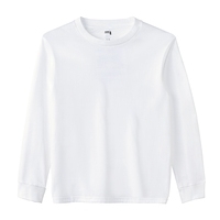 T-shirt à manches longues vintage hip-hop 100 % coton pour homme, coupe ample, unisexe, streetwear, automne/hiver, délavé, écologique, à carreaux, personnalisé