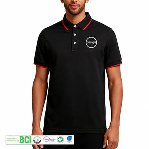 Camiseta Polo de Golf para Hombre, de Alta Calidad, al por Mayor, de Lujo, de Algodón Piqué, con Serigrafía Personalizada, Informal, Deportiva, para Correr, para Gimnasio - Product Image 2