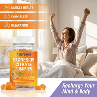 Bonbons Gommeux Ausreson au Magnésium Pur (Malate, Citrate, Glycinate) – Complément Cérébral et Sommeil – OEM – Gommes Naturelles au Citrate de Magnésium