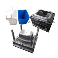 Caja enfriadora de hielo de plástico, molde de inyección