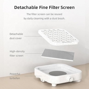 Nail Dust Collector for Nail Tech Vacuum Fan Dust Collector for Beginner with Nail Dust Collector Filter - Product Image 3