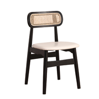 Chaises de salle à manger en bois massif empilables en chêne à dossier croisé pour événements et fêtes (vente en gros)