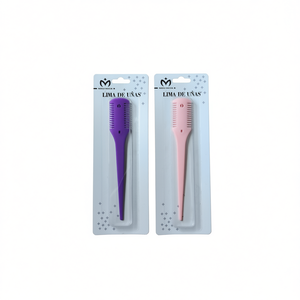 Lima De Unas Nail File 206 Cutters Purple Pink For Manicure Made In China - Product Image 2