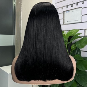 Perruque Bob Lace Closure HD 5x5 en Cheveux Humains Brésiliens Vierges Naturels Lisses, Sans Colle, Prix de Gros Abordable - Product Image 2