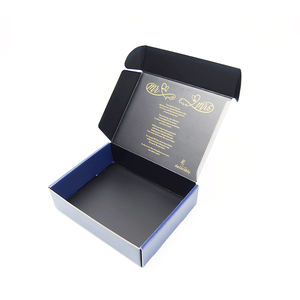 Embalaje <span class=keywords><strong>de</strong></span> regalo <span class=keywords><strong>de</strong></span> Peluca <span class=keywords><strong>de</strong></span> cartón, Logo personalizado, corrugado, caja <span class=keywords><strong>de</strong></span> papel para envío <span class=keywords><strong>de</strong></span> ropa - Product Image 4