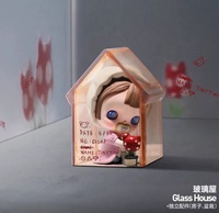 POPMART Série Tinytiny Boîte Mystère Jeu d'échecs Artisanat en PVC Cadeau Tendance Ornements Inspirés des Personnages de La Reine des Neiges 11cm 12+ ans Sous Boîte