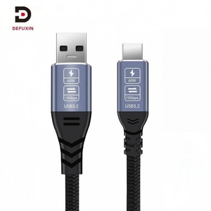 <span class=keywords><strong>Cable</strong></span> DFX Premium USB 3.2 Tipo C a A de 10 Gbps, 90 cm, 22AWG, <span class=keywords><strong>Cable</strong></span> de Carga Rápida Compatible con CarPlay y <span class=keywords><strong>Android</strong></span> <span class=keywords><strong>Auto</strong></span> - Product Image 2