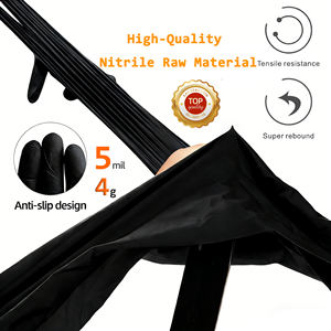 Anboson Guantes de Nitrilo de 5 mil con Tecnología de Inmersión Secundaria, Guantes de Nitrilo Desechables de 4g para Uso Médico e Industrial - Product Image 3