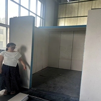 Panneau SIP en oxyde de magnésium avec âme en XPS, haute valeur R, ininflammable A1, pur MgSO4, sans chlorure, isolant structurel