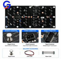 Module d'affichage LED intérieur P2, panneau LED GOB 320*160mm, module de remplacement à service frontal pour murs vidéo, salles de contrôle et studios
