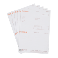 Carnet papier autocopiant reçu de facture formulaire d'impression personnalisé reçu de facture format d'expédition de fret aérien facture de vente commerciale