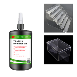 <span class=keywords><strong>Colle</strong></span> UV à séchage rapide pour le collage du plastique, de l'acrylique et du PMMA, adhésif UV transparent pour l'assemblage artisanal du plexiglas, du polycarbonate et du PVC - Product Image 1