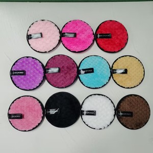 Éponges en microfibre recyclables, tampons doux pour le nettoyage du visage, éponges démaquillantes de haute qualité, forme personnalisée - Product Image 5