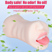 Sex Shop Masturbateur Masculin Vagin Réaliste Pocket Pussy Machine de Sexe Oral et Anal pour Hommes Coupe de Masturbation Vagin Artificiel