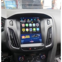 Radio Android 10.4 pouces avec GPS, Carplay, lecteur DVD, écran tactile, émetteur FM, Mirror Link pour Ford Focus 2013-2017