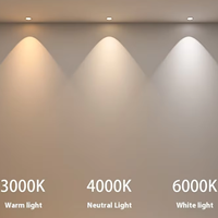 Nouvelle tendance : Downlight LED étanche IP65 7W 10W 12W 20W 25W 30W, éclairage encastré pour extérieur, hôtel, villa