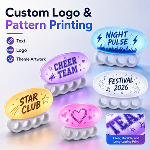 สายรัดข้อมือ LED แบบกำหนดเองจากโรงงาน สายรัดข้อมือเรืองแสง TPU พิมพ์โลโก้ สำหรับงานอีเว้นท์ ของที่ระลึกส่งเสริมการขาย - Product Image 2