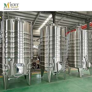 Machines à boissons et à vin 3000l 4000l 5000l machine à vinifier équipement de fermentation fermenteurs de boissons au cidre fvs en vente - Product Image 2