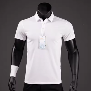 <span class=keywords><strong>Polo</strong></span> da Uomo Personalizzata a Maniche Corte con Bottoni, Vestibilità Slim, Stile Minimalista Casual, Fornitore all'Ingrosso OEM ODM Private Label - Product Image 2