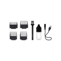 Tondeuse pour animaux de compagnie Kemei Luxury Plastic MJ26 avec voyant lumineux, rechargeable par USB
