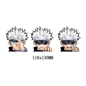 Autocollants 3D imperméables Jujutsu <span class=keywords><strong>Kaisen</strong></span> Anime Décoration Itadori Yuji Ryomen Sukuna Décoration de voiture Réfrigérateur 116x130mm PET - Product Image 4