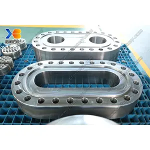 Precision Large Diameter Custom Weld Neck Flange Forged for Heat Exchanger