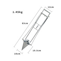 Vente flash : 4 modèles de semoirs manuels agricoles, transplanteurs, semoirs manuels en acier pour légumes
